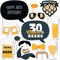 Big Dot of Happiness Cheers and Beers to 30 Years - 30th Birthday Party Photo Booth Props Kit - 20 Count